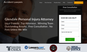 Glendalepersonalinjuryfirm.com thumbnail