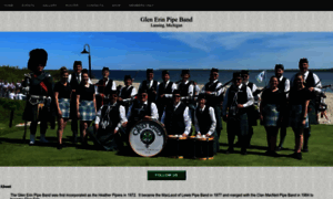 Glenerinpipeband.com thumbnail