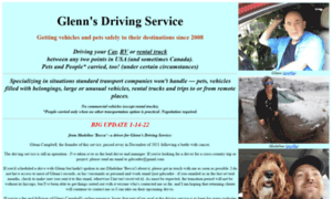 Glennsdrivingservice.com thumbnail