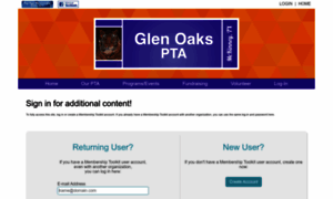 Glenoaks.membershiptoolkit.com thumbnail