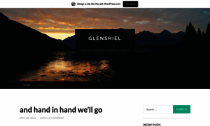 Glenshiel.wordpress.com thumbnail