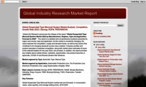 Glindustryresearchmarketreport.blogspot.com thumbnail