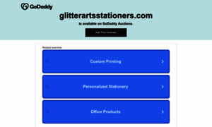 Glitterartsstationers.com thumbnail