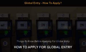 Global-entry-online.com thumbnail