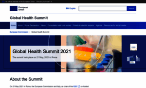 Global-health-summit.europa.eu thumbnail