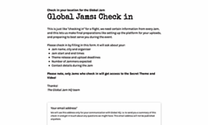 Global-jams-checkin.paperform.co thumbnail