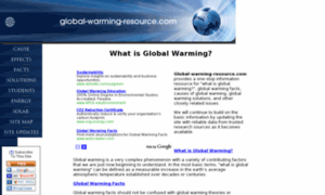 Global-warming-resource.com thumbnail