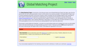 Global.peoplematching.org thumbnail