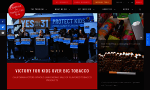 Global.tobaccofreekids.org thumbnail