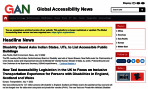 Globalaccessibilitynews.com thumbnail