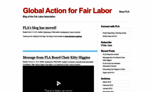 Globalaction4fairlabor.wordpress.com thumbnail