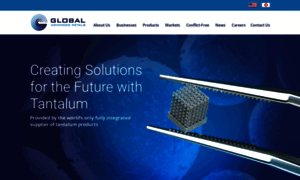 Globaladvancedmetals.com thumbnail