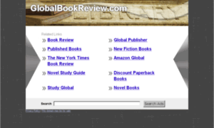 Globalbookreview.com thumbnail