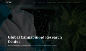 Globalcannabinoidrc.com thumbnail