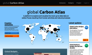 Globalcarbonatlas.org thumbnail