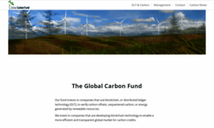 Globalcarbonfund.com thumbnail