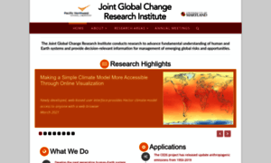 Globalchange.umd.edu thumbnail