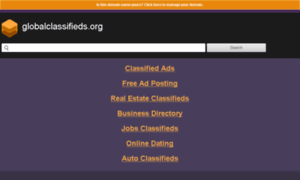 Globalclassifieds.org thumbnail