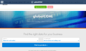 Globalcoal.com thumbnail