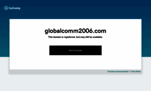 Globalcomm2006.com thumbnail