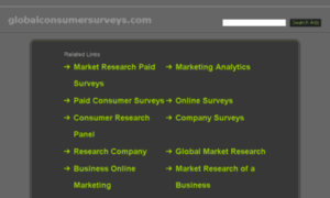 Globalconsumersurveys.com thumbnail