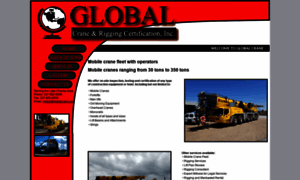 Globalcrane.com thumbnail