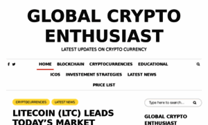 Globalcryptoenthusiast.com thumbnail