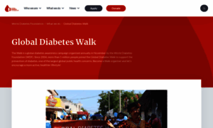 Globaldiabeteswalk.org thumbnail