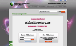 Globaldirectory.ws thumbnail