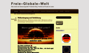 Globalewelt.wordpress.com thumbnail