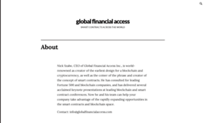 Globalfinancialaccess.com thumbnail