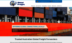 Globalfreight.com.au thumbnail