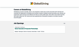 Globalgiving.workable.com thumbnail