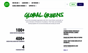 Globalgreens.org thumbnail
