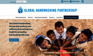 Globalhandwashing.org thumbnail