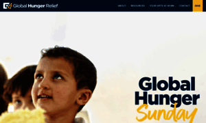 Globalhungerrelief.com thumbnail