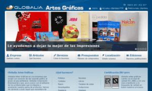 Globalia-artesgraficas.com thumbnail