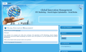 Globalinnovationmanagement.com thumbnail