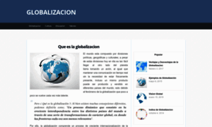 Globalizacion.net thumbnail