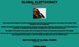 Globalkleptocracy.net thumbnail