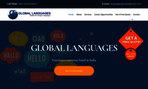 Globallanguages.in thumbnail