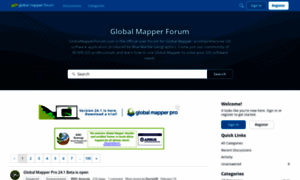 Globalmapperforum.com thumbnail