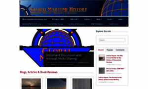 Globalmaritimehistory.com thumbnail