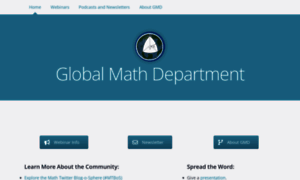 Globalmathdepartment.org thumbnail