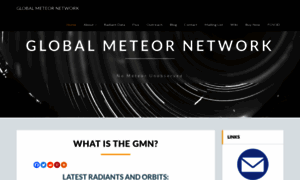 Globalmeteornetwork.org thumbnail