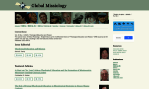 Globalmissiology.org thumbnail
