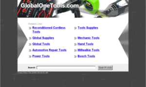 Globalonetools.com thumbnail