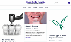 Globalorthohospital.in thumbnail