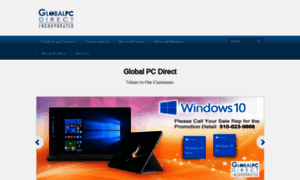 Globalpcdirect.com thumbnail