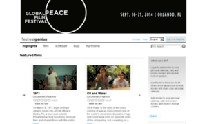 Globalpeace.festivalgenius.com thumbnail